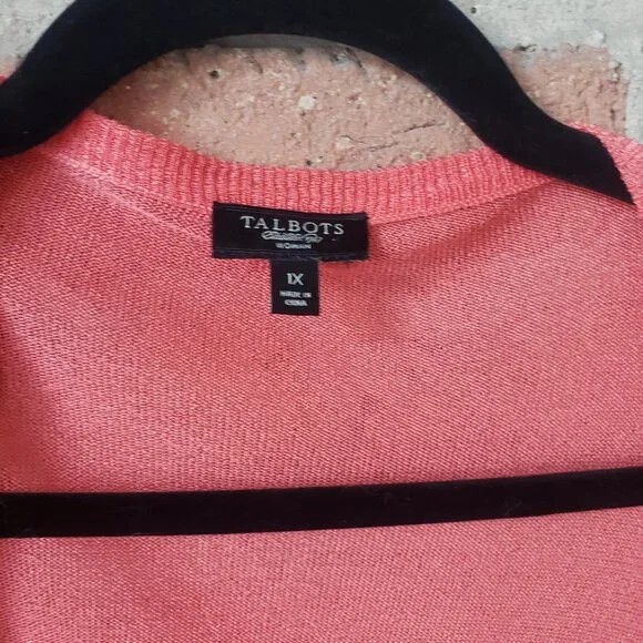 Talbots Ruffle Cardigan - Picture 4 of 5